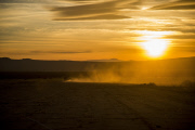 The largest piece of illegal graffiti in the world created by Indecline, Mojave Desert, California, America - Mar 2015