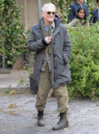 'She Who Brings Gifts' on set filming, Birmingham, Britain - 09 Jun 2015