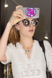 Cara Delevingne Spotted at Juice Press in Soho
