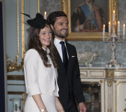 Schwedische Royals: Lysning Messe in Stockholm