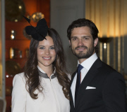 Schwedische Royals: Lysning Messe in Stockholm