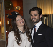 Schwedische Royals: Lysning Messe in Stockholm