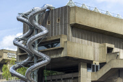 Carsten Holler slides, Hayward Gallery, London, Britain - 30 May 2015