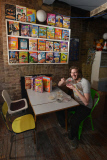 Cereal Killer Cafe in Brick Lane London.