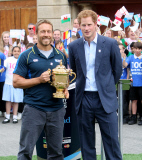 2015 Rugby World Cup Trophy Tour Launch at Twickenham, Britain - 10 Jun 2015