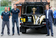 2015 Rugby World Cup Trophy Tour Launch at Twickenham, Britain - 10 Jun 2015