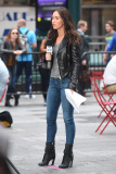 Megan Fox, Will Arnett and Judith Hoag on set for "Teenage Mutant Ninja Turtles 2" - Part 2