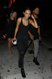 Karrueche Tran enjoys a night out at 1 OAK Nightclub