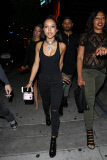 Karrueche Tran enjoys a night out at 1 OAK Nightclub