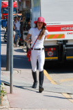 CHARLOTTE CASIRAGHI ARRIVE AU PRIX MY YACHT 