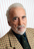 Actor Christopher Lee.