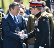 Dedication of the Bastion Memorial Service, National Memorial Arboretum, Staffordshire, Britain - 11 Jun 2015