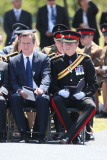 Prince Harry at National Memorial Arboretum