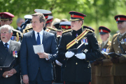 Dedication of the Bastion Memorial Service, National Memorial Arboretum, Staffordshire, Britain - 11 Jun 2015