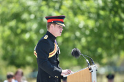 Dedication of the Bastion Memorial Service, National Memorial Arboretum, Staffordshire, Britain - 11 Jun 2015