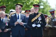 Dedication of the Bastion Memorial Service, National Memorial Arboretum, Staffordshire, Britain - 11 Jun 2015