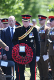 Prince Harry at National Memorial Arboretum