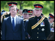 Prince Harry at National Memorial Arboretum