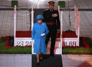 Queen Elizabeth II visit to Wales, Britain - 11 Jun 2015