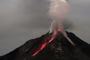 Mount Sinabung volcano erupts, Indonesia - 08 Jun 2015