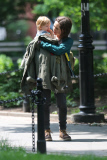 Ellen Page films scenes in Washington Square Park for 'Tallulah'
