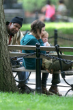 Ellen Page films scenes in Washington Square Park for 'Tallulah'