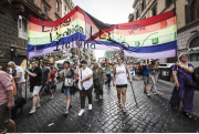 Italy : 21st annual Gay Pride Parade in Rome