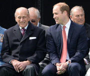The Duke of Edinburgh and The Duke of Cambridge Share A Joke