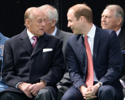 The Duke of Edinburgh and The Duke of Cambridge Share A Joke