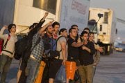Refugees from the MENA region arrive in Athens, Greece