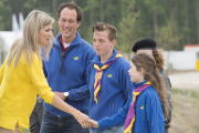 Natherlands: Queen Maxima opens the of Scouting Estate Zeewolde