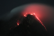Mount Sinabung volcano erupts, Indonesia - 15 Jun 2015