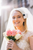 Sony and royal milliner create bride's eye view wearable technology wedding veils, Britain - 17 Jun 2015