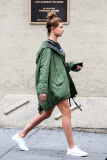 *EXCLUSIVE* Hailey Baldwin gets a lift with Jaden Smith and Kendall Jenner