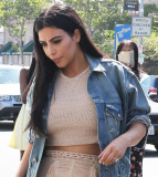 Kim Kardashian in blush and fringe at DASH - Part 2