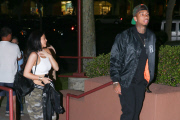*EXCLUSIVE* Kylie Jenner lets it all hang out at a movie date night with Tyga