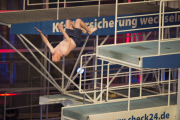 TV total Turmspringen in der Olympia-Schwimmhalle in Muenchen