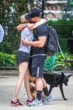 Amanda Seyfried and her trainer hug it out in NYC