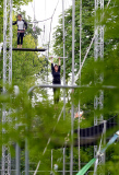 FAMEFLYNET - Exclusive: Sadie Frost Takes To The Flying Trapeze