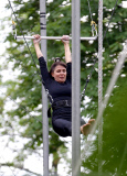 FAMEFLYNET - Exclusive: Sadie Frost Takes To The Flying Trapeze