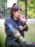 FAMEFLYNET - Exclusive: Sadie Frost Takes To The Flying Trapeze