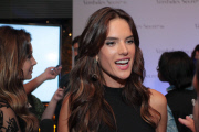 Alessandra Ambrosio promotes her first acting gig in a Brazilian Soap Opera
