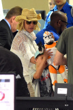 Britney Spears humbled by strict airport security at LAX **NO UK**