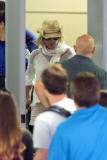 Britney Spears humbled by strict airport security at LAX **NO UK**