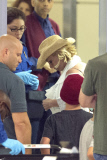 Britney Spears humbled by strict airport security at LAX **NO UK**
