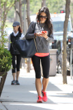 Health nut Jordana Brewster indulges in some retail therapy