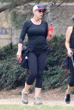 *EXCLUSIVE* Jamie Lee Curtis stays Youthful with Exercise