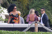 *EXCLUSIVE* Diana Ross host rehearsal dinner for her daughter at Merrimans Hawaii