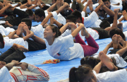 International Yoga day in India
