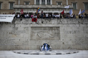 Pro-government and anti-austerity demonstration in Athens